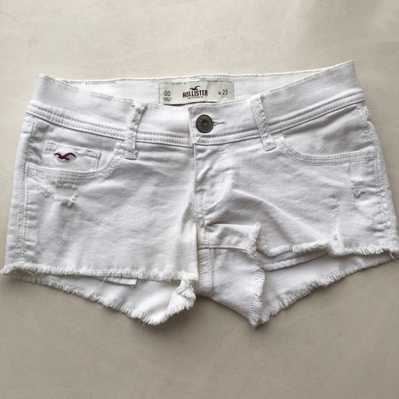 Hollister Low Rise Denim Shorts 